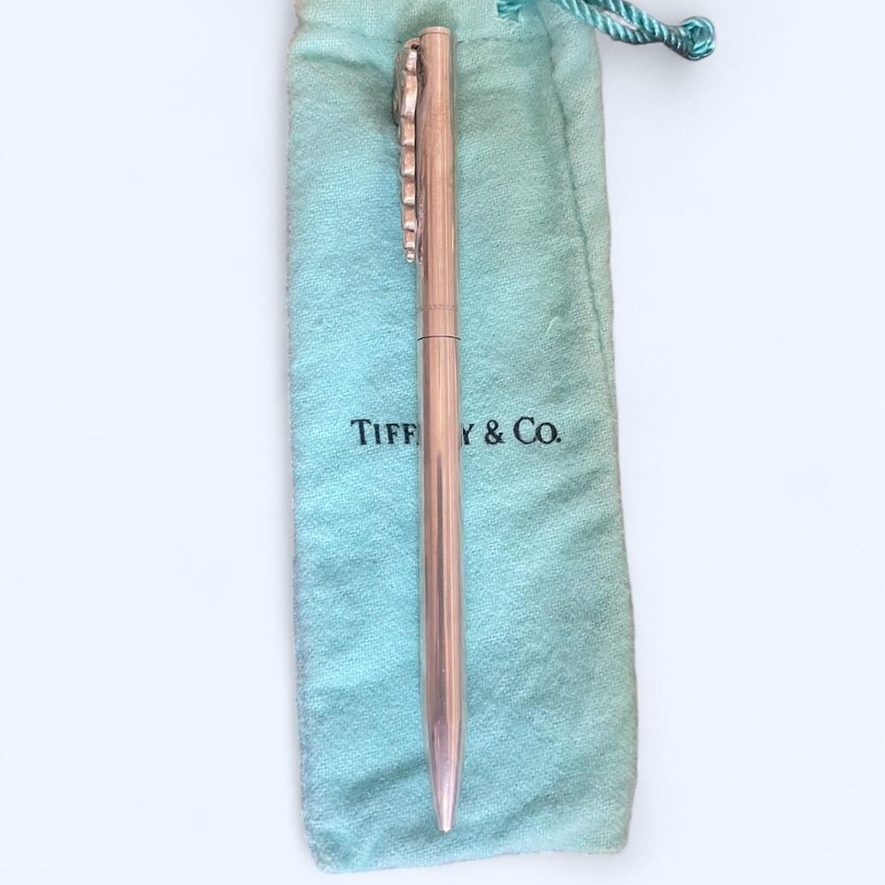 Tiffany & Co Cadeceus Silver Ink Pen